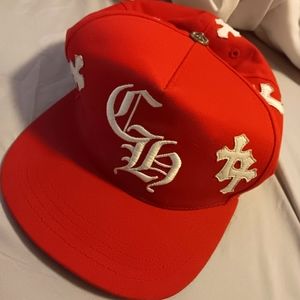 Chrome Heart Red CH Logo